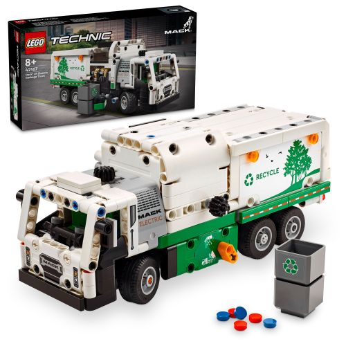 LEGO popelářský vůz Mack LR Elektric